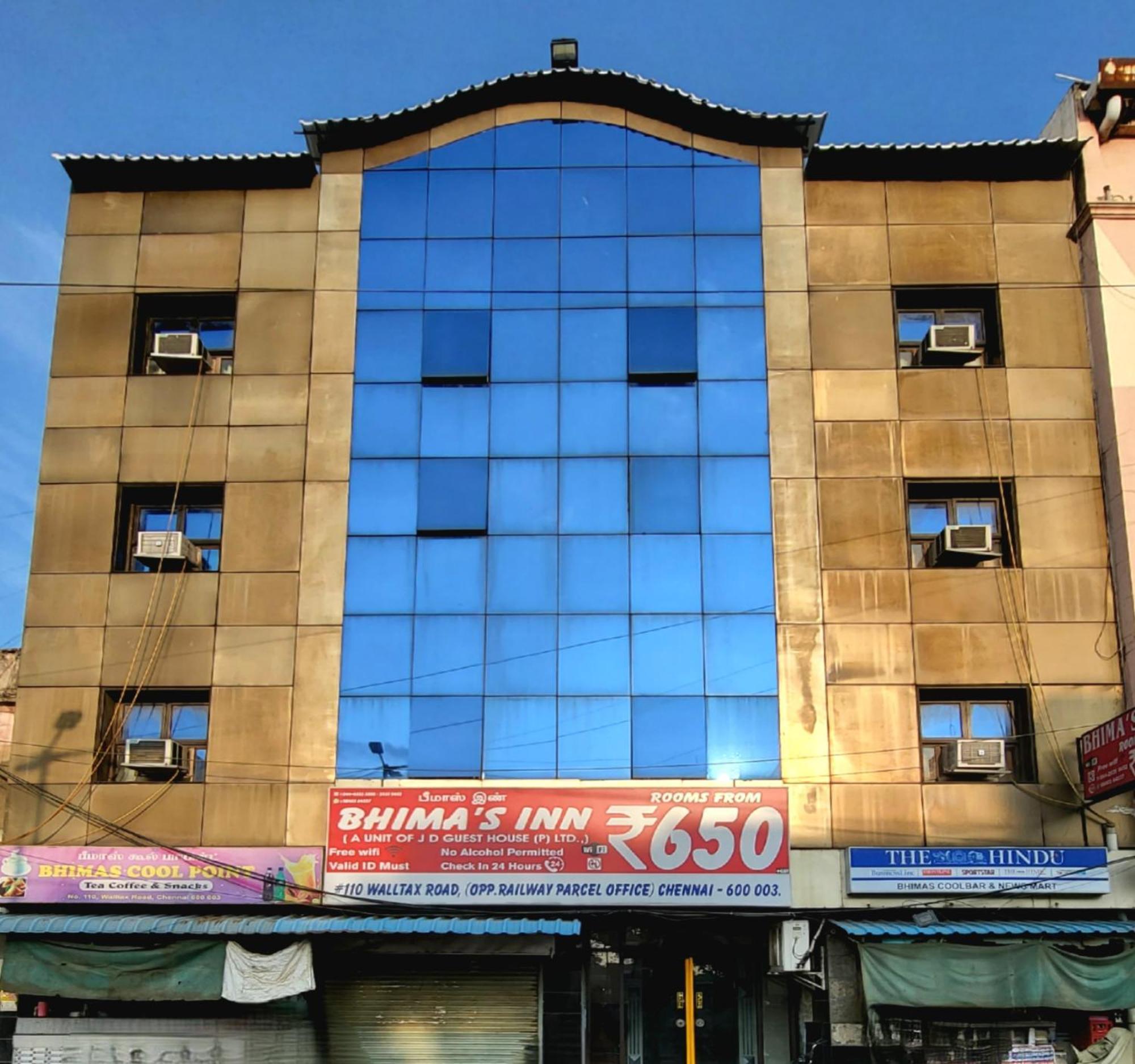 Bhimas Inn -Puratchi Thalaivar Dr M G Ramachandran Central Railway Station เชนไน ภายนอก รูปภาพ